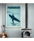 Retro Print | Surf Fairhaven | Australia